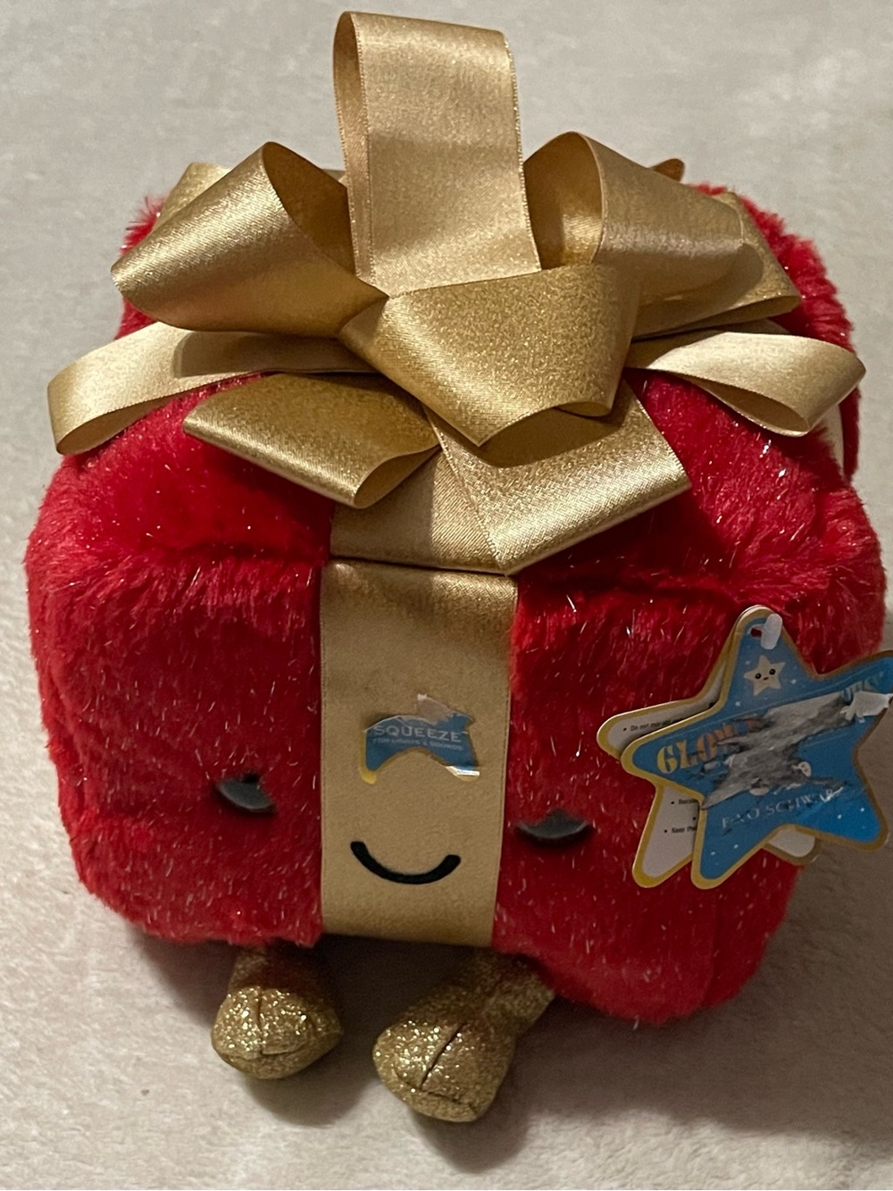 New FAO Schwarz Glow Brights Plush LED with Sound Present